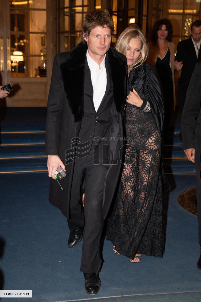 Kate Moss Celebrates 50th Birthday - Paris