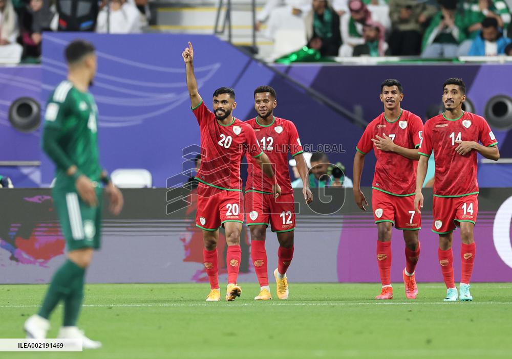 (SP)QATAR-DOHA-FOOTBALL-AFC ASIAN CUP-GROUP F-KSA VS OMA