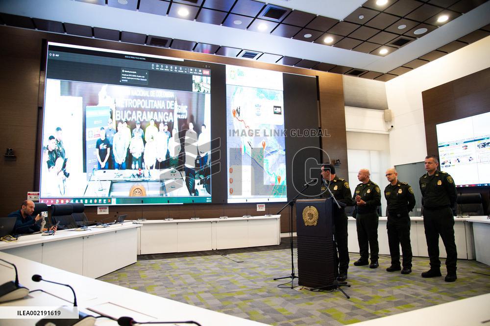 Colombia Police Captures Alias Poporro - Drug Trafficker In Mexico