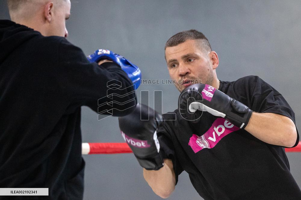 Open training of Denys Berinchyk held in Kyiv