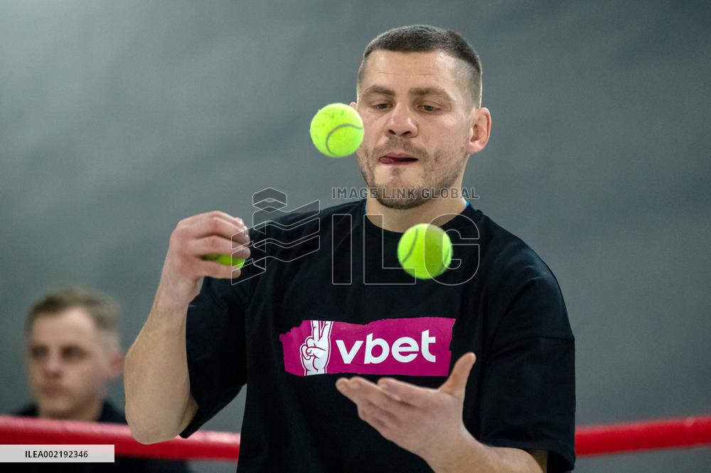 Open training of Denys Berinchyk held in Kyiv