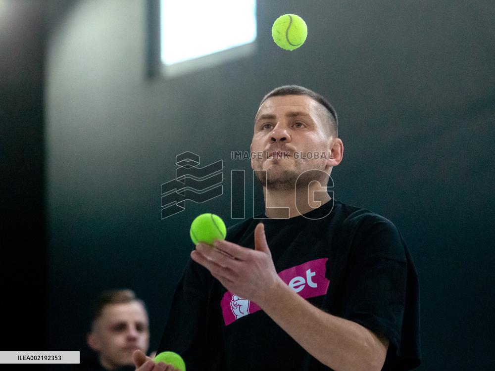 Open training of Denys Berinchyk held in Kyiv