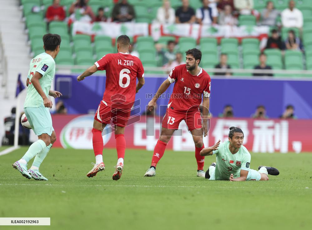 (SP)QATAR-DOHA-FOOTBALL-AFC ASIAN CUP-GROUP A-LBN VS CHN