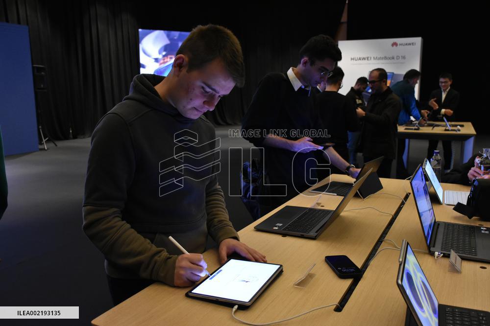 TÜRKIYE-ISTANBUL-CHINA-HUAWEI-INNOVATIVE PRODUCTS-LAUNCH