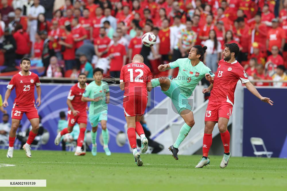 (SP)QATAR-DOHA-FOOTBALL-AFC ASIAN CUP-GROUP A-LBN VS CHN