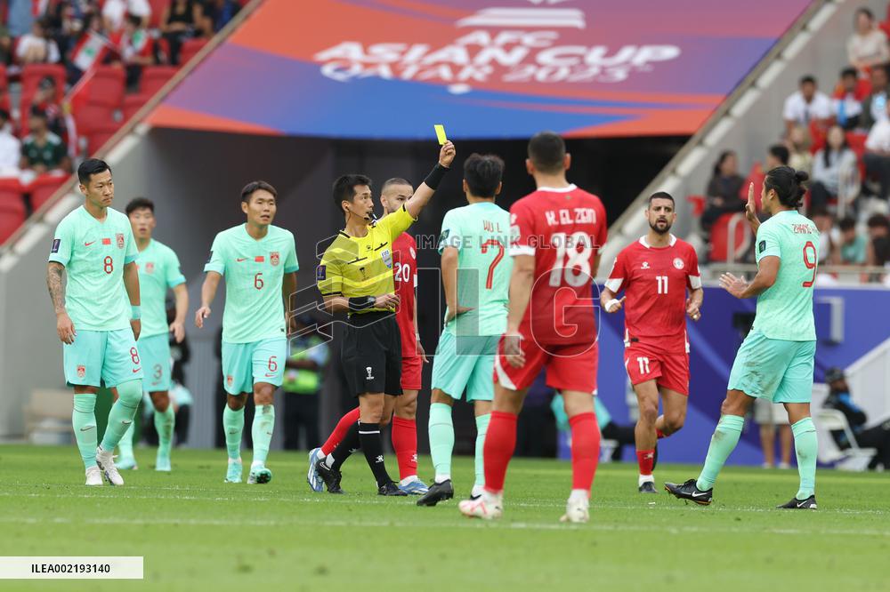 (SP)QATAR-DOHA-FOOTBALL-AFC ASIAN CUP-GROUP A-LBN VS CHN