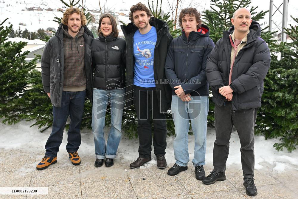 27th Alpe D Huez Festival Photocall Nous Les Leroy