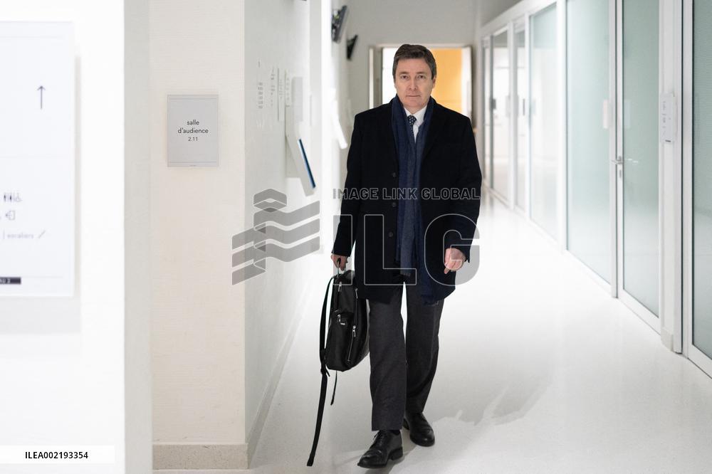 Delibaration of Dussopt trial for Favouritism - Paris