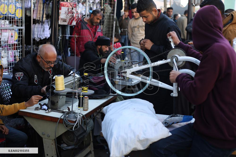 MIDEAST-GAZA-RAFAH-DAILY LIFE