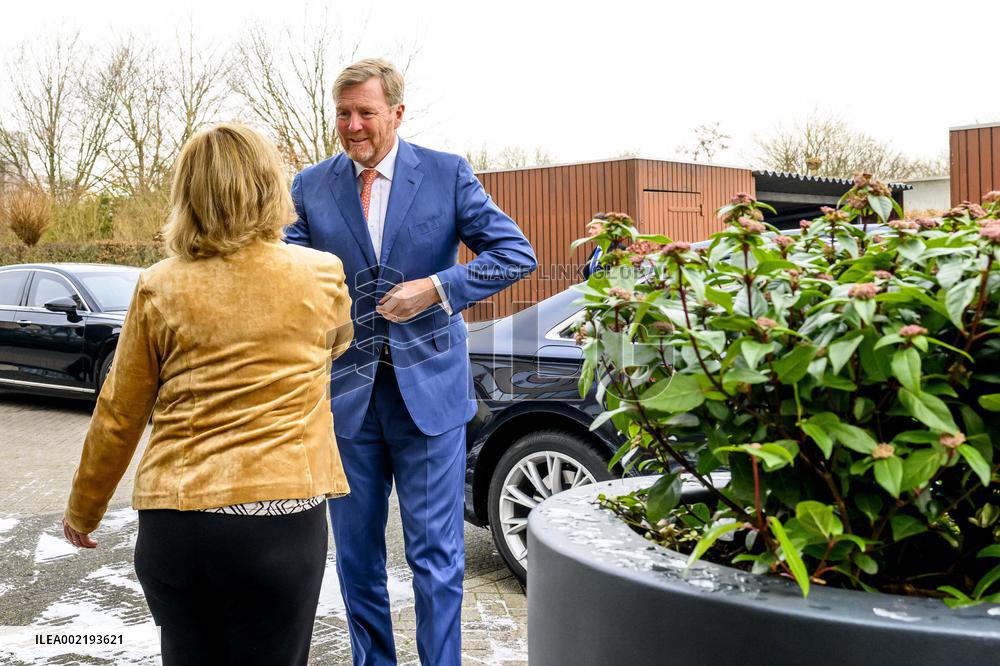 Dutch King Visits Organization Of Bailiffs - The Hague