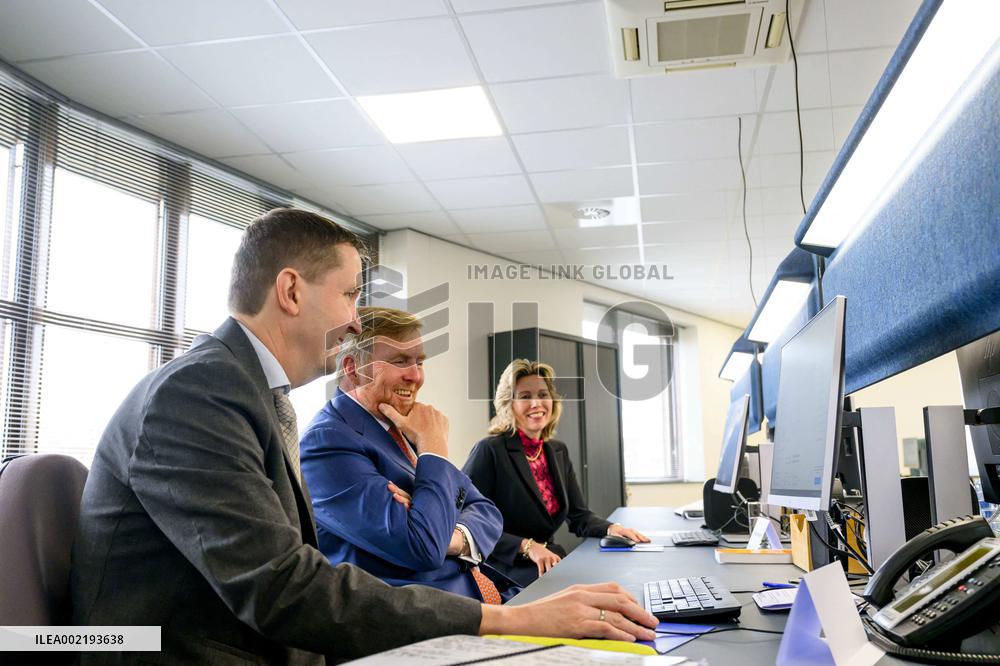 Dutch King Visits Organization Of Bailiffs - The Hague