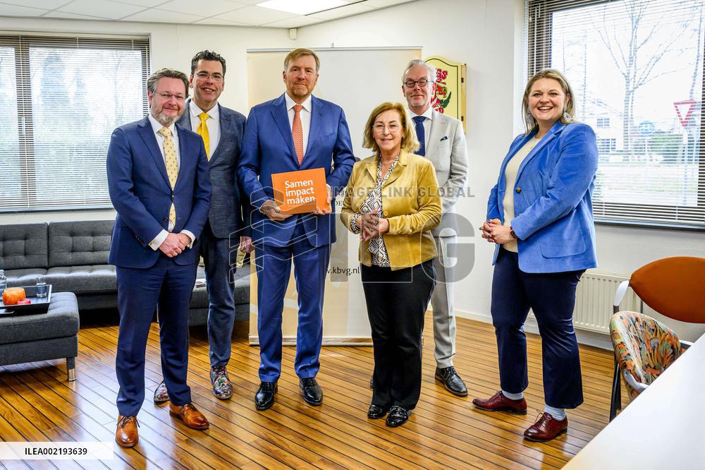 Dutch King Visits Organization Of Bailiffs - The Hague
