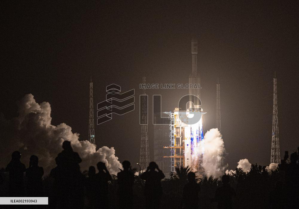 (EyesOnSci)CHINA-HAINAN-WENCHANG-TIANZHOU-7-CARGO SPACECRAFT-LAUNCH (CN)