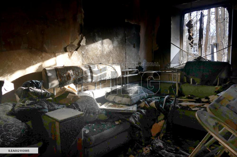 Russians attack Odesa with drones at night