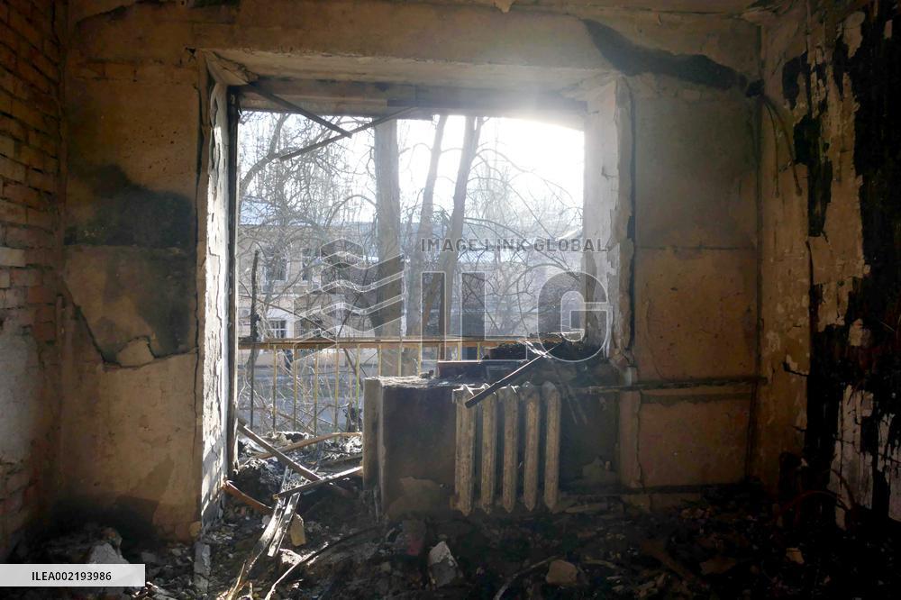 Russians attack Odesa with drones at night