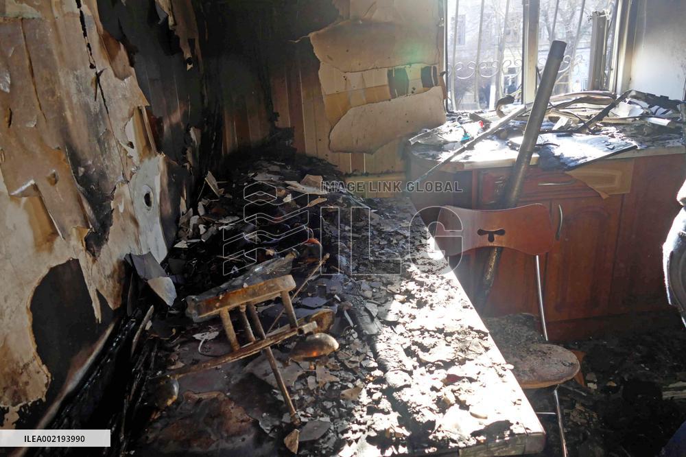 Russians attack Odesa with drones at night