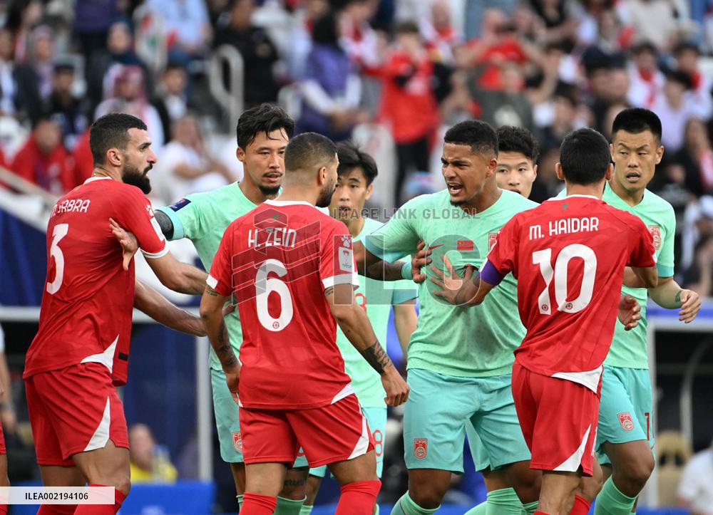 (SP)QATAR-DOHA-FOOTBALL-AFC ASIAN CUP-GROUP A-LBN VS CHN