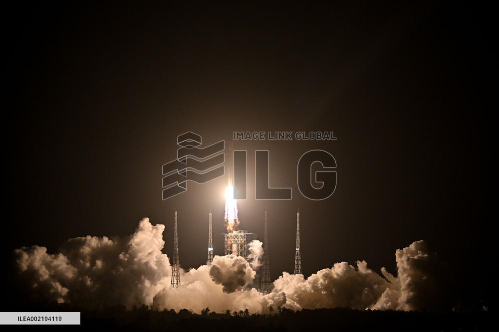 (EyesOnSci)CHINA-HAINAN-WENCHANG-TIANZHOU-7-CARGO SPACECRAFT-LAUNCH (CN)