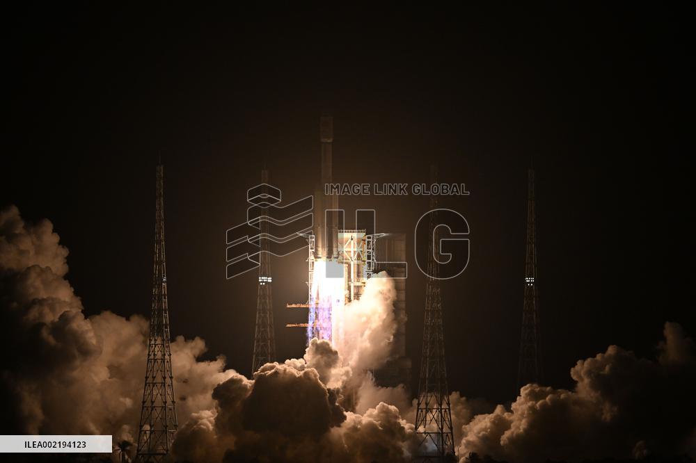 (EyesOnSci)CHINA-HAINAN-WENCHANG-TIANZHOU-7-CARGO SPACECRAFT-LAUNCH (CN)