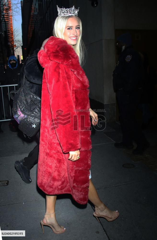 Miss America Visits The Today Show - NYC