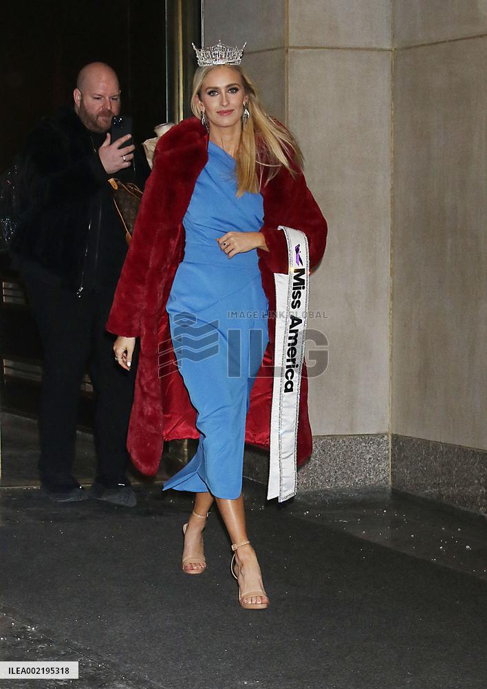 Miss America Visits The Today Show - NYC