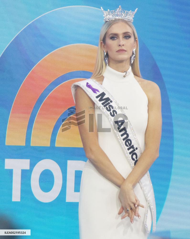 Miss America Visits The Today Show - NYC