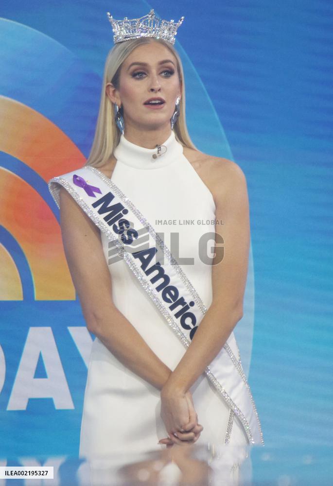 Miss America Visits The Today Show - NYC
