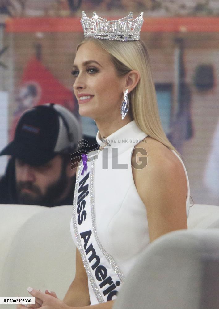 Miss America Visits The Today Show - NYC