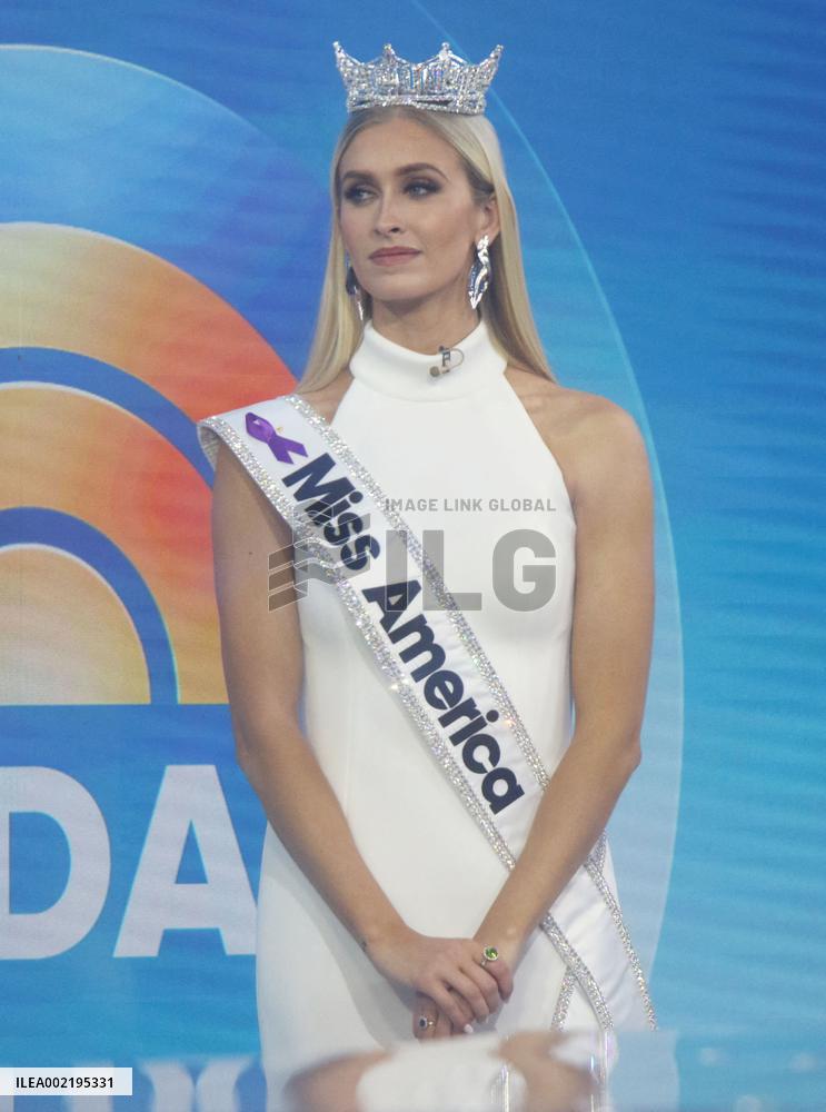 Miss America Visits The Today Show - NYC