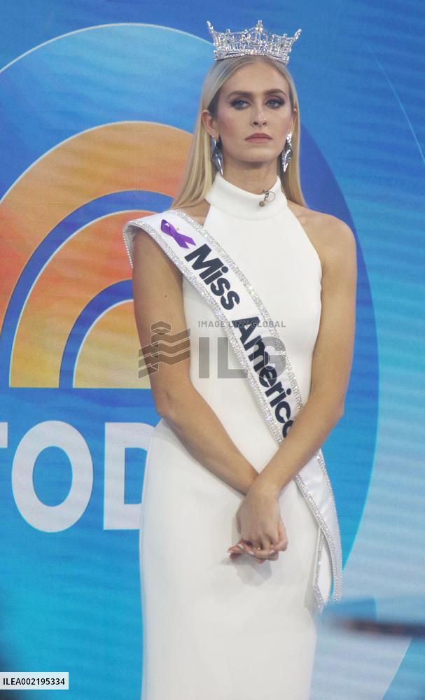 Miss America Visits The Today Show - NYC