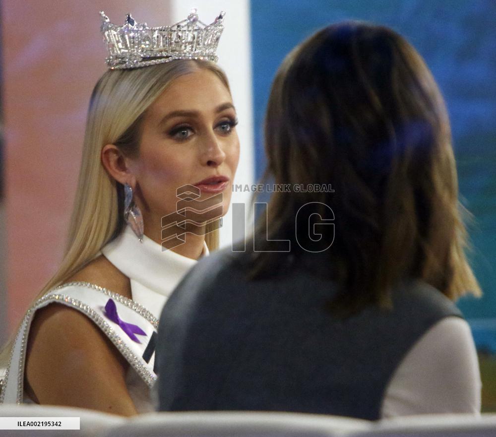 Miss America Visits The Today Show - NYC