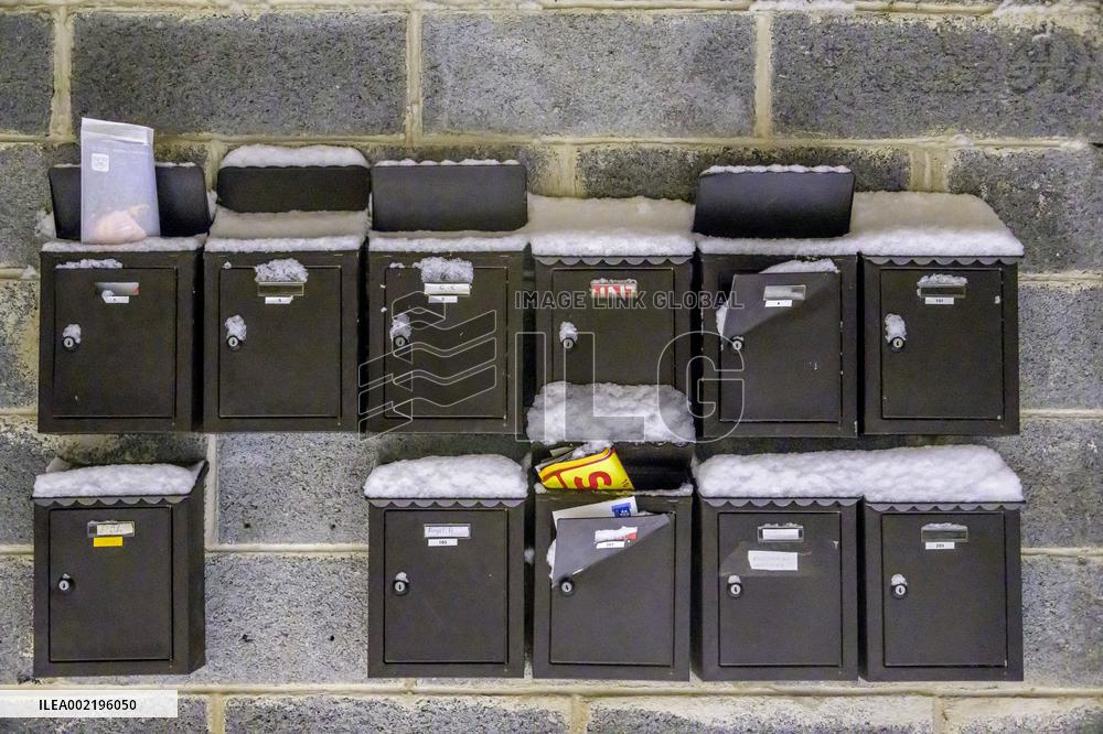 Snowfall In Northern France