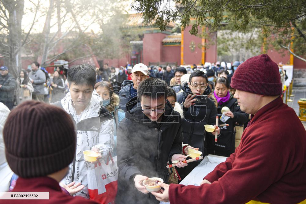 CHINA-LABA FESTIVAL-PORRIDGE (CN)