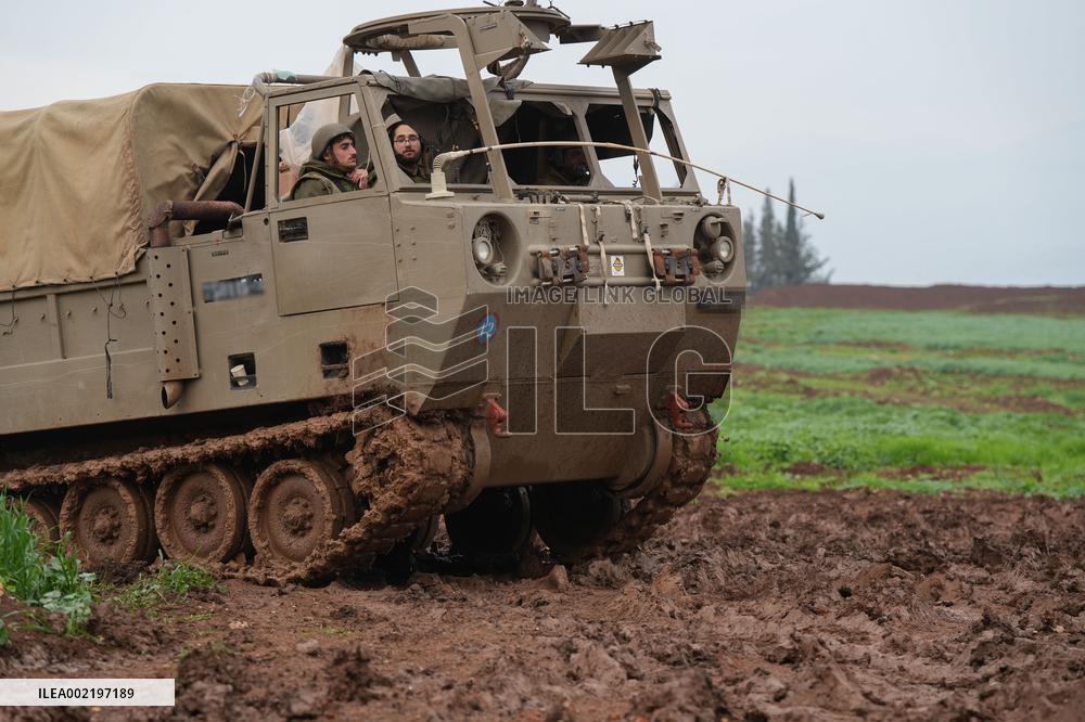 ISRAEL-LEBANON BORDER-MILITARY