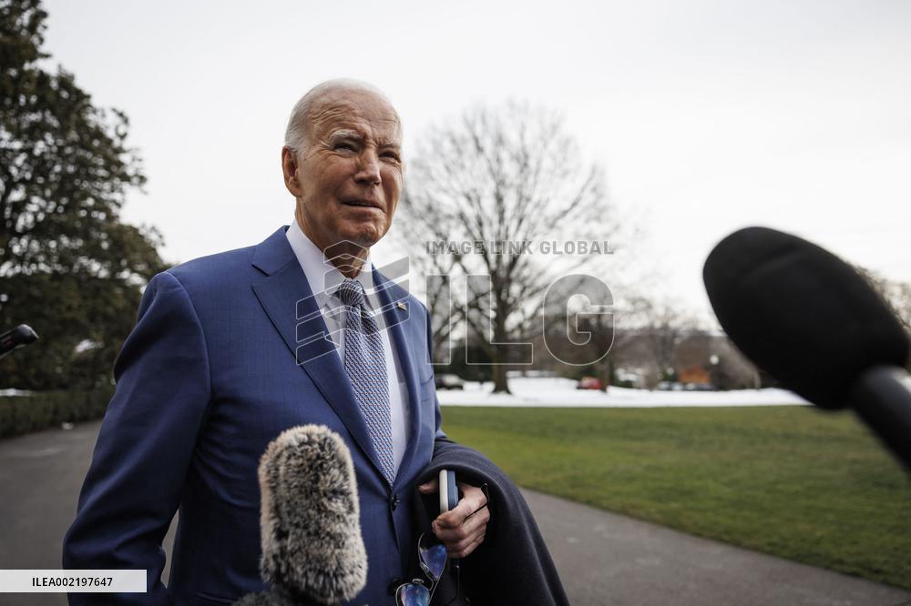 Biden Leaves White House - Washington