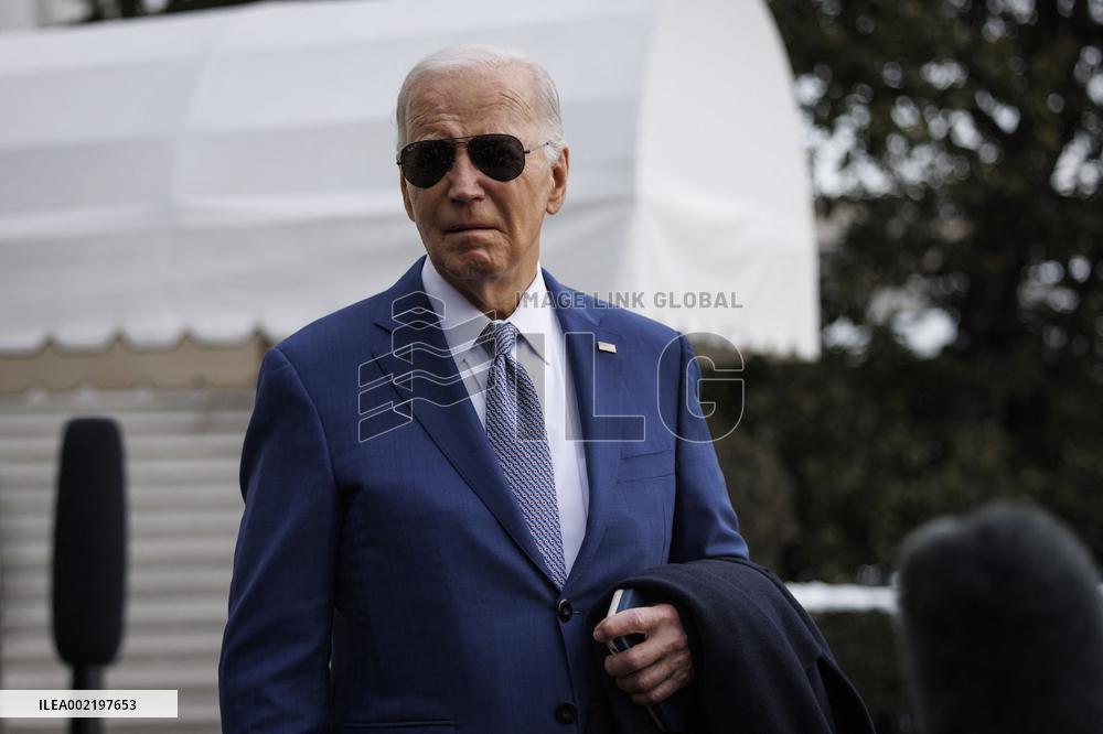 Biden Leaves White House - Washington