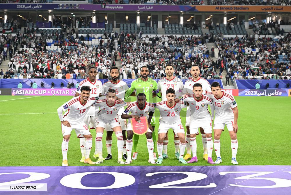 (SP)QATAR-DOHA-FOOTBALL-AFC ASIAN CUP-GROUP C-PALESTINE VS UNITED ARAB EMIRATES