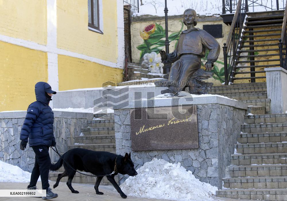 Podil district in Kyiv
