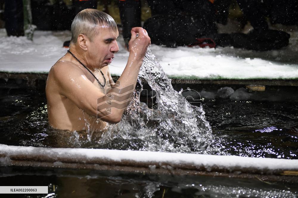 RUSSIA-ORTHODOX EPIPHANY CELEBRATION