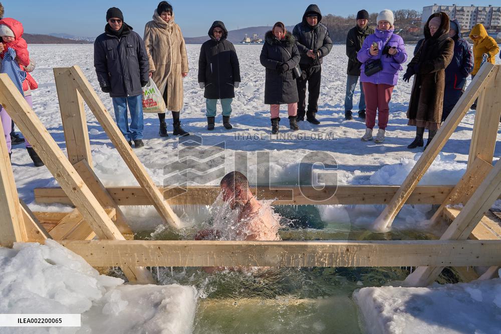 RUSSIA-ORTHODOX EPIPHANY CELEBRATION