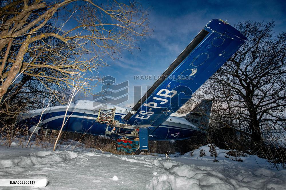 Old plane wreck