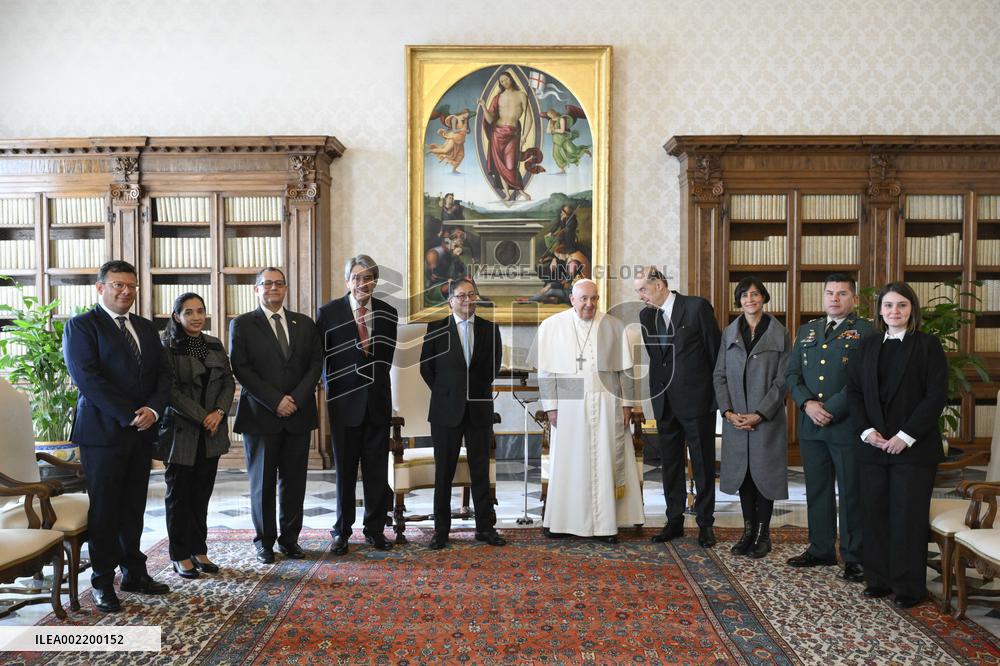 Pope Francis Holds Audiences - Vatican