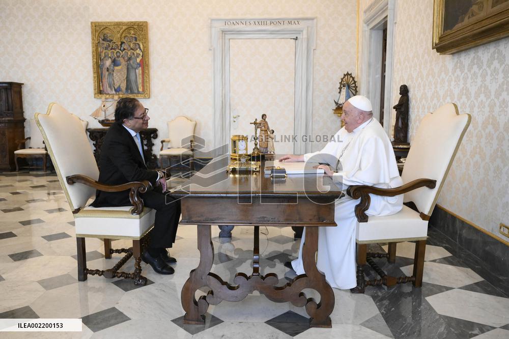 Pope Francis Holds Audiences - Vatican