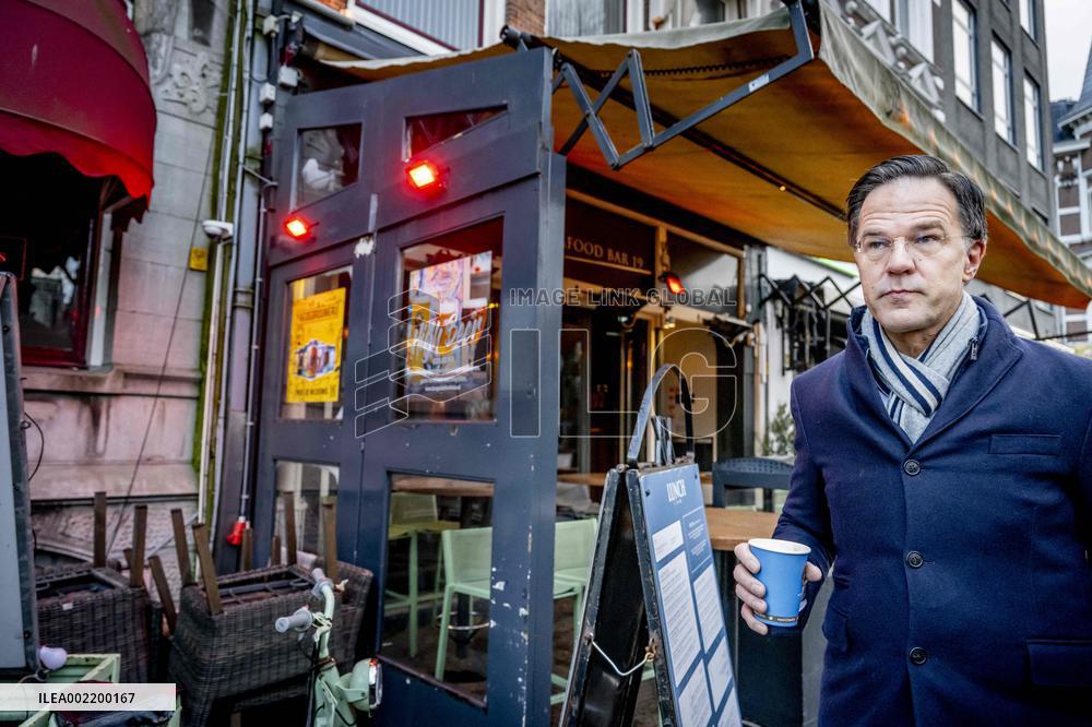 Mark Rutte Prior To The Weekly Cabinet Meeting - The Hague