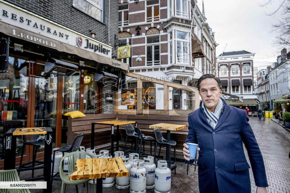 Mark Rutte Prior To The Weekly Cabinet Meeting - The Hague