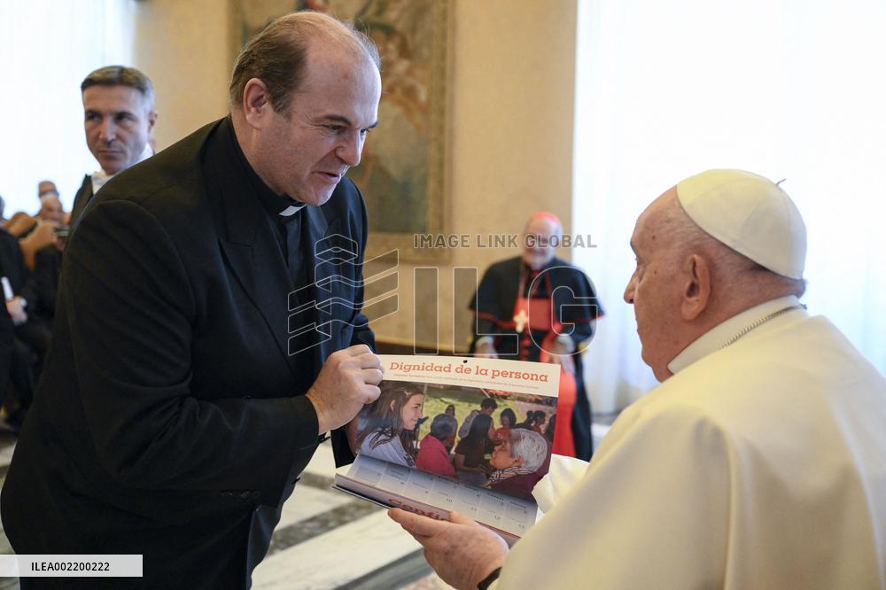 Pope Francis Holds Audiences - Vatican