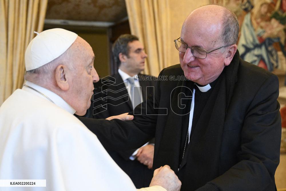 Pope Francis Holds Audiences - Vatican