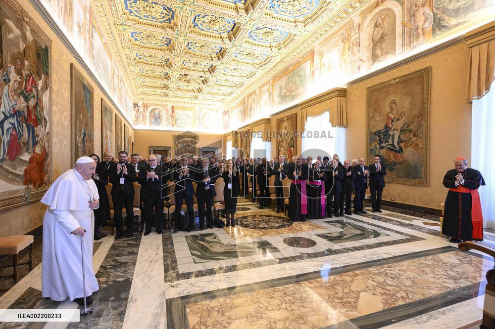 Pope Francis Holds Audiences - Vatican