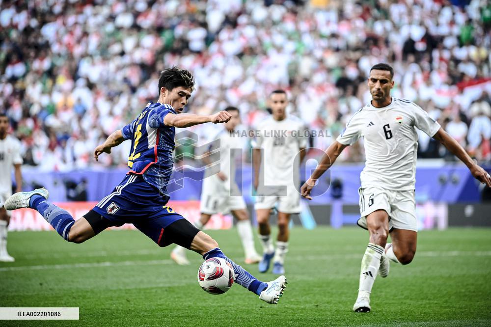 (SP)QATAR-DOHA-FOOTBALL-AFC ASIAN CUP-GROUP D-JPN VS IRQ