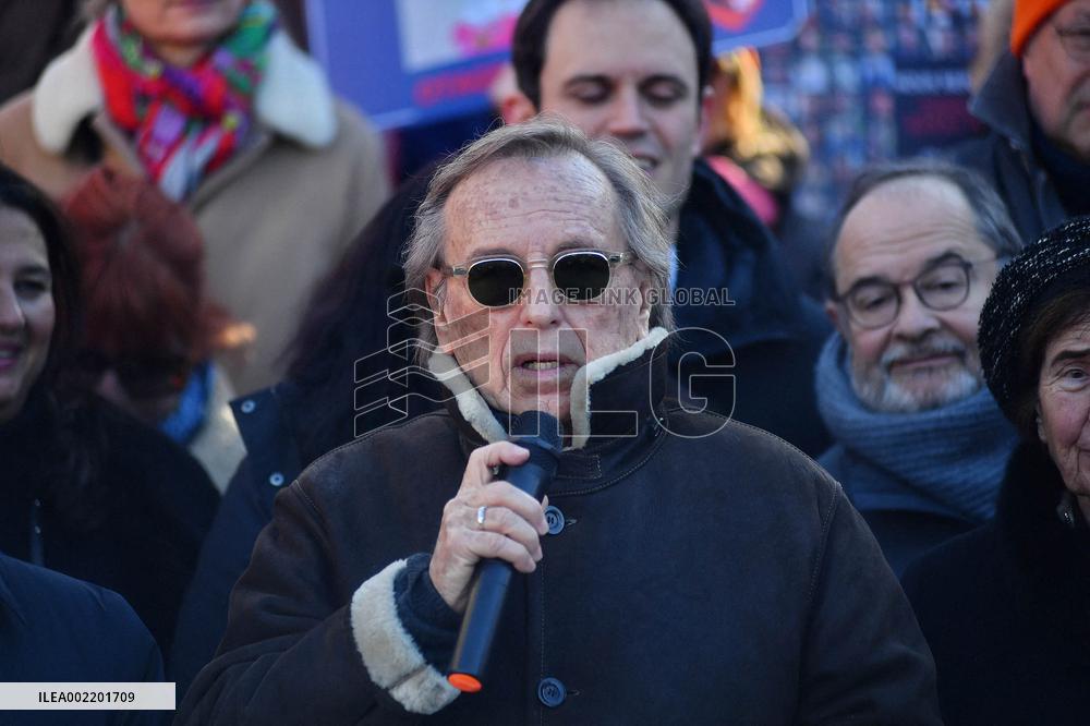 CRIF rally in support of Hamas hostages - Paris